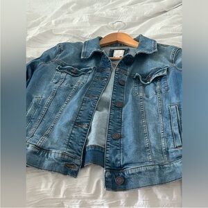LC Lauren Conrad Medium Wash Jean Jacket